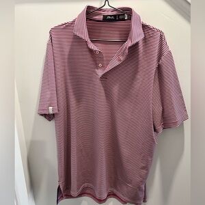 Men's Striped Golf Shirt by Ralph Lauren RLX